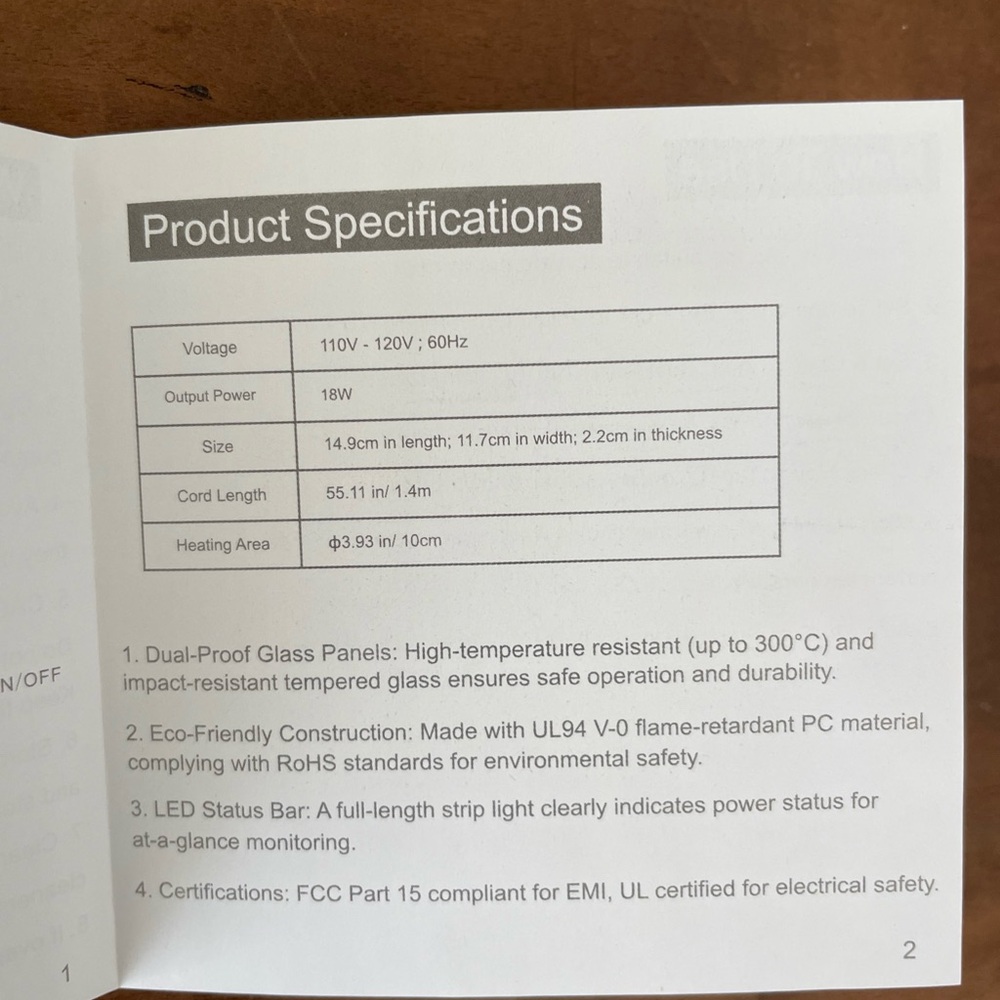 Brand New In Box Sourdough Starter Warmer 70-100 Degrees Fahrenheit - Picture 5 of 5
